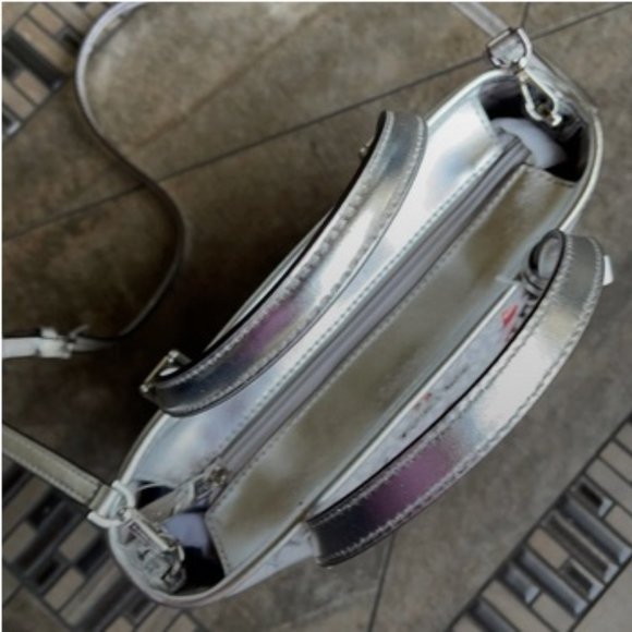 Michael Kors Jet Set Girls XS Convertible Satchel Bright White - Picture 4 of 15